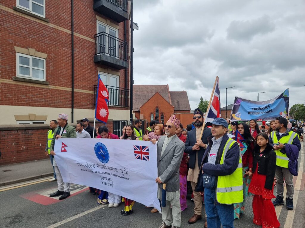 Manchester Nepali Samaj Celebrates Culture and Community at Didsbury Festival 2025